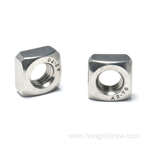 1 Inch Thin Square Thread Nut And Bolt